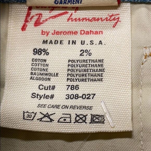 Citizens of Humanity Blue Denim Bridgette Skirt 29 - Picture 6 of 7